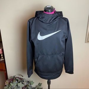 Nike Therma Fit Pullover Swoosh Black Hoodie